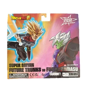 Dragon Ball Super Dragon Stars Series Super Saiyan Future Trunks y Fusion Zama - Imagen 1 de 8