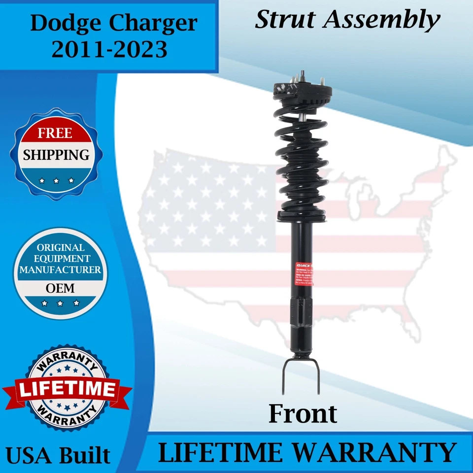 Puntal delantero Monroe genuino OEM para Dodge Charger 2011-2023 garantía de por vida Foto 1 de 4