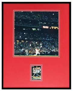Mark McGwire Signed Framed 16x20 Photo Display JSA Cardinals 1998 HR Record - Picture 1 of 2