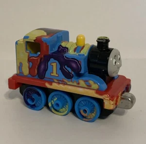 Thomas the Train 2014 COLLECTOR THOMAS Multi-Color Paint Magnetic Train Mattel - Picture 1 of 6