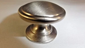 Cajón de níquel cepillado para cocina cajón puerta manija tirón perilla estilo salón - Imagen 1 de 11