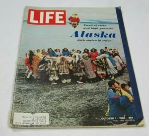 Life Magazine 1 Ottobre 1965 Alaska 49° Stato Pakistan India Guerra Mantello di Topolino - Foto 1 di 12