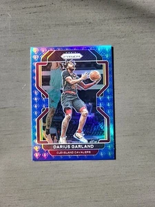 2021-22 Panini Prizm #226 Darius Garland 75th Anniversary Diamond BLUE PRIZM SSP - Bild 1 von 2