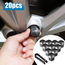20x 17mm Gray Car Hub Screw Cover Car Wheel Nut Caps Bolt Rims Accessories (Fits: Chrysler LeBaron)