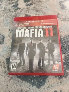 Mafia II Game Greatest Hits PS3 Playstation 3 (3 Additional Story Packs) - Picture 1 of 4