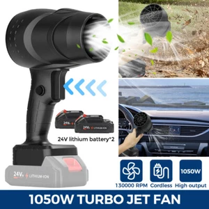 Portable Fan Cordless Air Blower Snow Removal Dryer Leaf Blower Dust Cleaner US - Picture 1 of 13