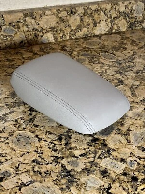 2015 2016 2017 2018 Ford Focus console central tampa apoio de braço bege couro marrom fabricante de equipamento original - Imagem 1 de 4