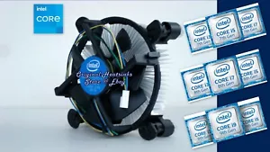 Intel Core i5-8500 i5-8500T Cooling Fan Heatsink for 8th Gen Desktop PC LGA1151 - Picture 1 of 8