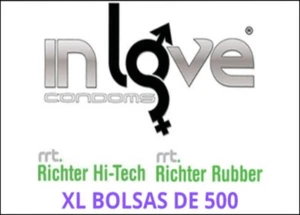 Preservativos In Love Condoms Bolsas De 500 Natural XL - Imagen 1 de 1