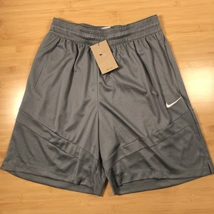 Nike Icon Dri-FIT 8" Mens Size M Basketball Shorts 'Cool Grey' DV9524-065 NWT - Picture 1 of 5