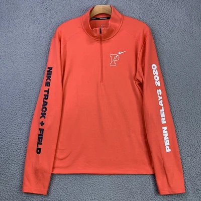 Camisa masculina Penn Relays grande laranja NCAA atletismo 2020 Nike Dri-Fit corrida - Imagem 1 de 4