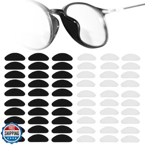 NEPAK 30 Pairs Eyeglass Nose Pads,Eye Glasses Nose Pads Non Slip,Silicone Nos - Picture 1 of 5