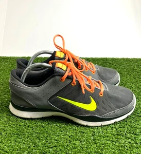 Nike Flex Trainer 3 Zapatos Mujer Talla 10 Gris/Naranja Tenis Atléticos - Imagen 1 de 15