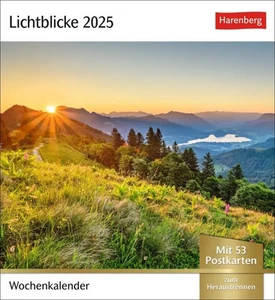 Lichtblicke Postkartenkalender 2025 - Wochenkalender mit 53 Postkarten | Deutsch - Bild 1 von 13