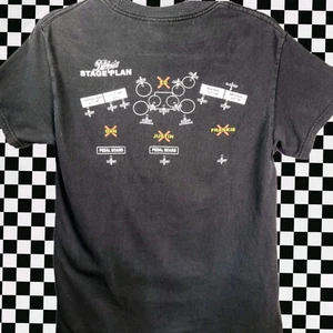 Vintage *THE DARKNESS* 2004 STAGE PLAN Tour Faded T-Shirt *S* Cinder Block Tag  - Bild 1 von 8