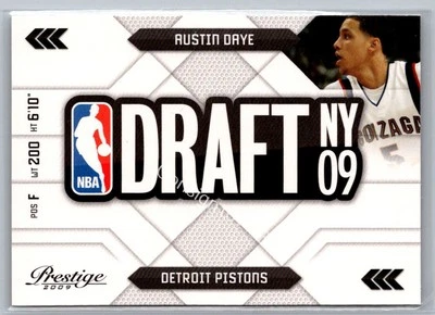 2009-10 Panini Prestige #15 Austin Daye NBA Draft Class - Image 1 of 2