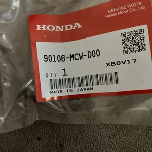 OEM Honda 90106-MCW-D00 JDM  - Picture 1 of 1