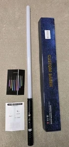 LightSaber RGB Dueling Light Saber Metal Luke Skywalker Rechargable NEW 7 Colour - Picture 1 of 6