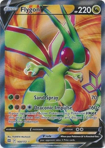 Holo Flygon V (Full Art) 164/172 Ultra Rare SWSH09: Brilliant Stars - Picture 1 of 1
