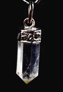 Satyaloka satyamani azeztulite quartz   pendant  synergy 12 crystal #7668 - Picture 1 of 4