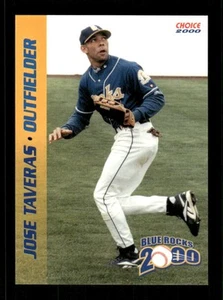 2000 Choice Wilmington Blue Rocks Yellow stripe 19 Jose Taveras ssp BXCP31 - Picture 1 of 2