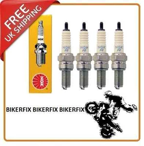 PASST FÜR YAMAHA YZFR6 YZF R6 2009-2012 NGK CR10EK ZÜNDKERZEN X4 - Bild 1 von 1