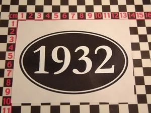 1932 Birthday Year Sticker - Fun Cheap Funny Comedy Present Gift Joke Party - Picture 1 of 1