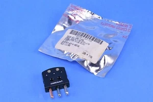 Omega Thermocouple RTD & 3-Wire Thermistor Round Pin Connector #OTP-J-M - Picture 1 of 5