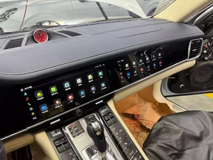 12.3"Dual Screen Android Car Radio Stereo GPS Carplay For Porsche Panamera 2010+ - Imagen 1 de 9
