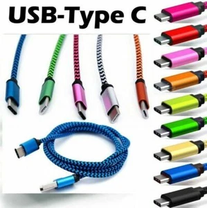USB C Type C Data Cable Fast Charge For Samsung S21 S20 A13 S9 A50 Note A22 A230 - Picture 1 of 12
