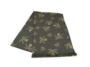 Écharpe Punk Crânes Homme Femme Foulards Crâne Écharpe M Italy Meilleure Qualité - Picture 1 of 8