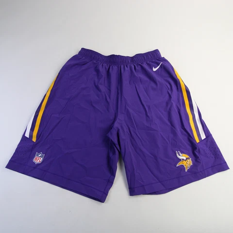 Minnesota Vikings Nike NFL On Field Apparel Practice Shorts Men's New Cover
