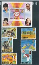 Liberia SC # 860-866 Rotary International . CTO