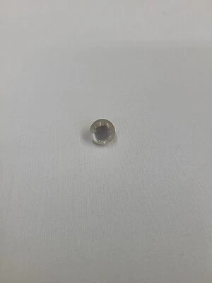 Marc Jacobs Pearl White Replacement Button Shirt Metal Loop Back Opaque Round - Image 1 of 4