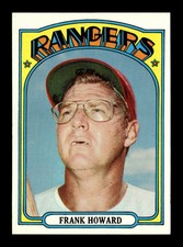 1972 Topps #350 Frank Howard Texas Rangers  EX Baseball Card *D758