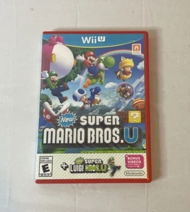 New Super Mario Bros. U + Luigi U Nintendo Wii U, 2015. - Picture 1 of 1