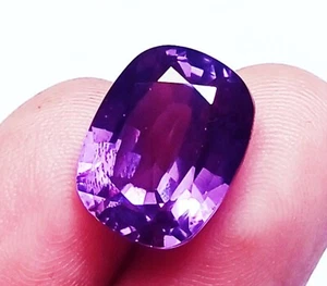 10.60 Ct Cushion Shape Natural Violet Alexandrite Loose Gemstones Certified - Picture 1 of 7