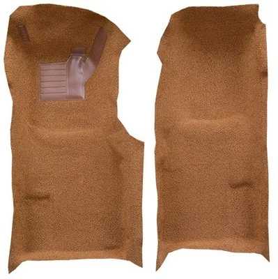 Chevrolet Corvette 1971-1977 automático - Kit de repuesto de alfombra delantera con almohadilla Foto 1 de 4