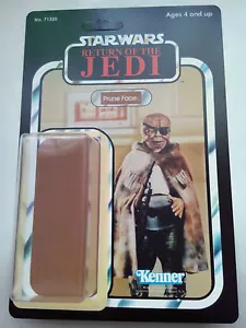 1983 KIT DE RESTAURACIÓN FACIAL CIRUELA KENNER JEDI AUTOADHESIVO BLÍSTER PEELING - Imagen 1 de 2