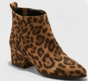 Damen-Stiefelette Valerie Microsuede City A New Day™ Animal Leopardenmuster - Bild 1 von 4