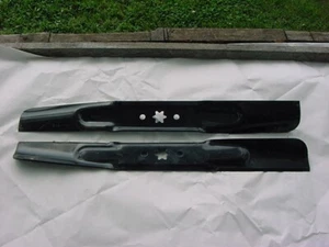 PAIR NEW 21" MTD # 04308A, 21M113C MOWER BLADES CUB CADET or others - Picture 1 of 4