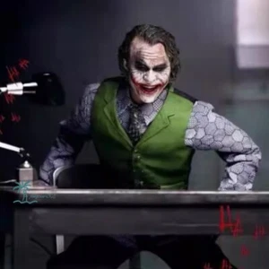 The Dark Knight Heath Ledger Joker 1/6 Stoffkleidung bewegliche Figur Sammeln NEU - Bild 1 von 13