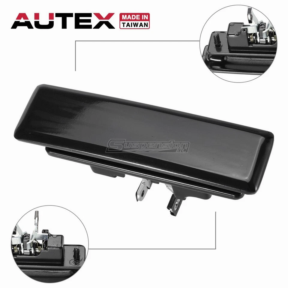 Cantidad 1 Manija de puerta exterior delantera derecha negra para Chevrolet Astro 1985 a 1993 Foto 1 de 4