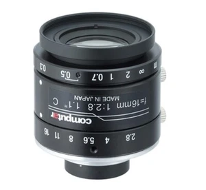 computar 1.1" 16mm f/2.8 12MP Ultra Low Distortion Lens (C-Mount) - Picture 1 of 3