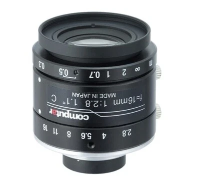  computar 1.1" 16mm f/2.8 12MP Ultra Low Distortion Lens (C-Mount) - Image 1 of 3