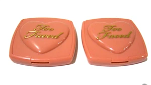 Lot Of (2) Too Faced Love Flush ~ 16 Hour Blush - BABY LOVE - Mini/Travel Size - Picture 1 of 3