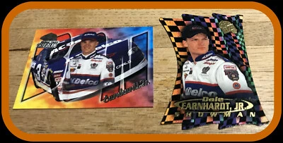 LOT OF TWO DIFFERENT 1998 PRESS PASS DALE EARNHARDT JR PROMO & STEALTH BOTH NMMT - Image 1 of 2