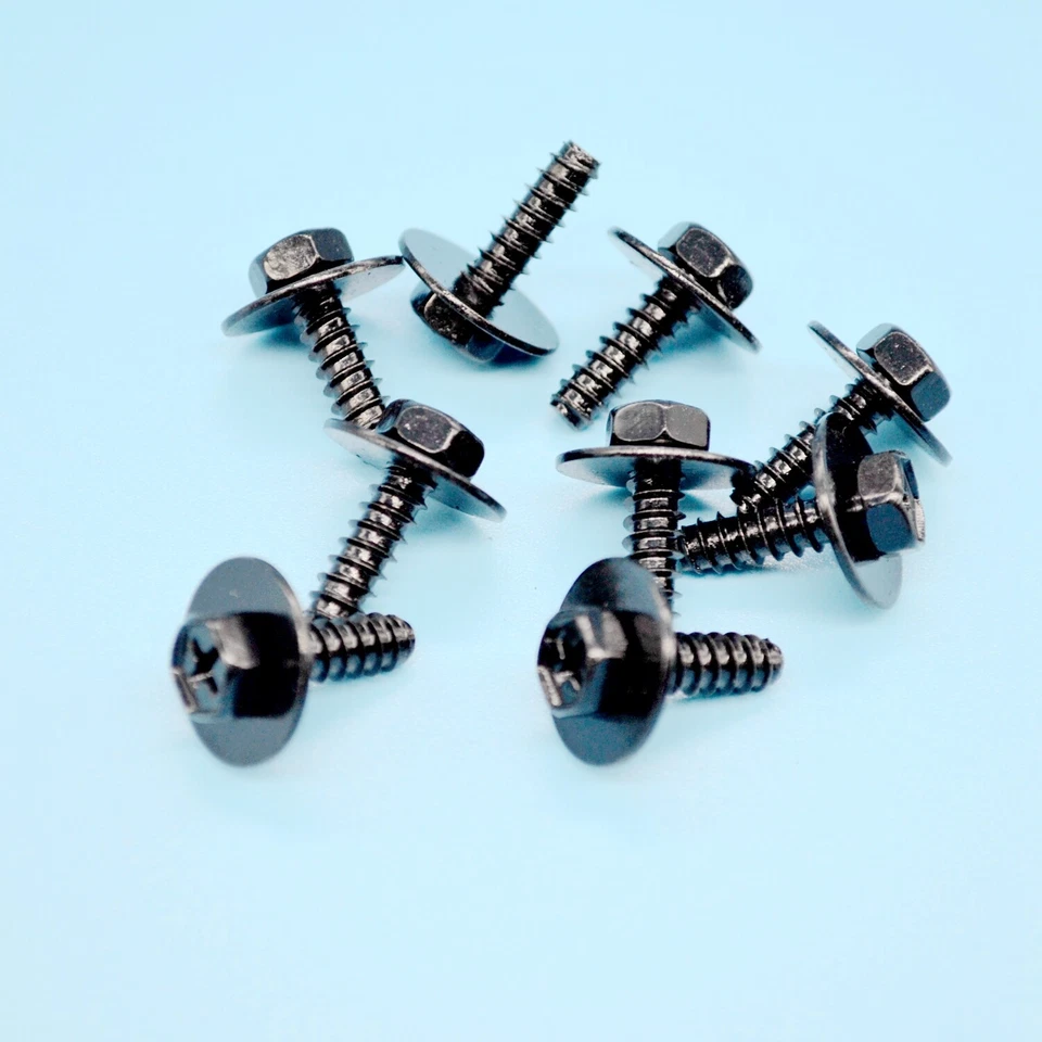 Винты с шестигранной головкой брызговик щиток бампер крепление облицовка крыла болт для Mazda 10 шт. - Изображение 1 из 4