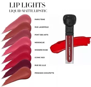 KARL LAGERFELD + ModelCo LIPLIGHTS Liquid Matte Lipstick No Light - Bild 1 von 10
