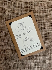 Handmade Get Well - Greeting Card - Beatrix Potter